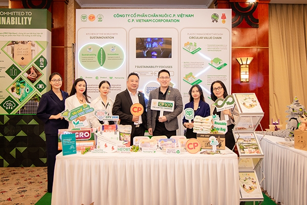 C.P. Vietnam participates in the exhibition at PRO Vietnam's annual conference, committed to plastic reduction toward a circular economy
